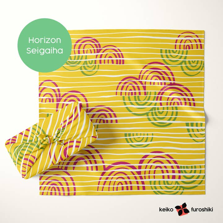 Keiko Furoshiki - Vendita all'ingrosso Carta da regalo in fogli - Panno da regalo giapponese in tessuto riutilizzabile Furoshiki9