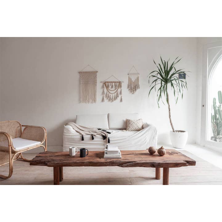 Village Thrive - Wholesale Tapestry/Textile - Ulu Tassel Wall Hanging15