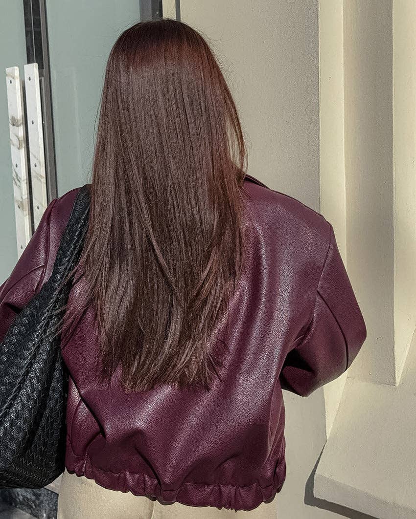 Marayn - Wholesale Leather Jacket - Women's - Biker Jacket 2024 European Chic Autumns Edge 21