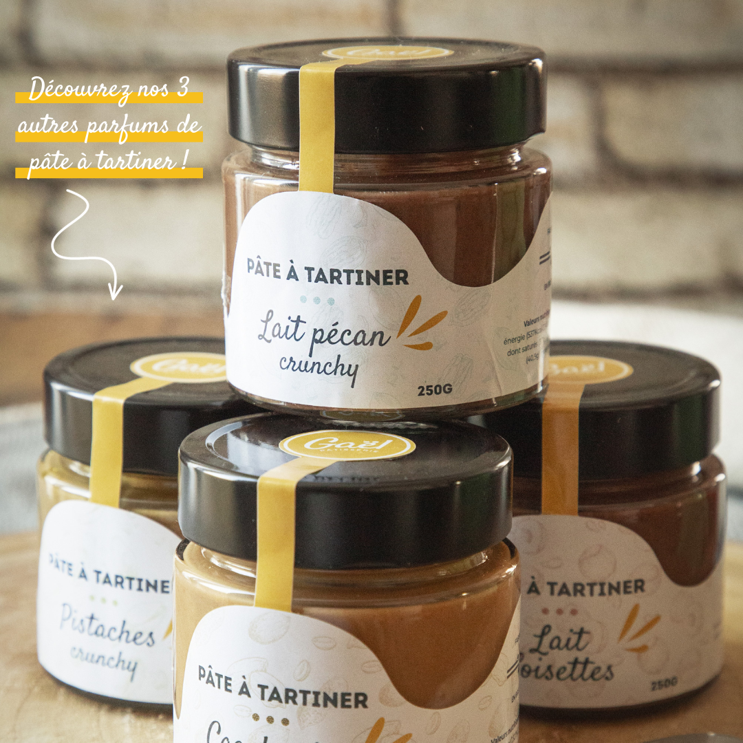 Cookiement - Wholesale Nut Butter - CRUNCHY Pecan Milk SPREAD1