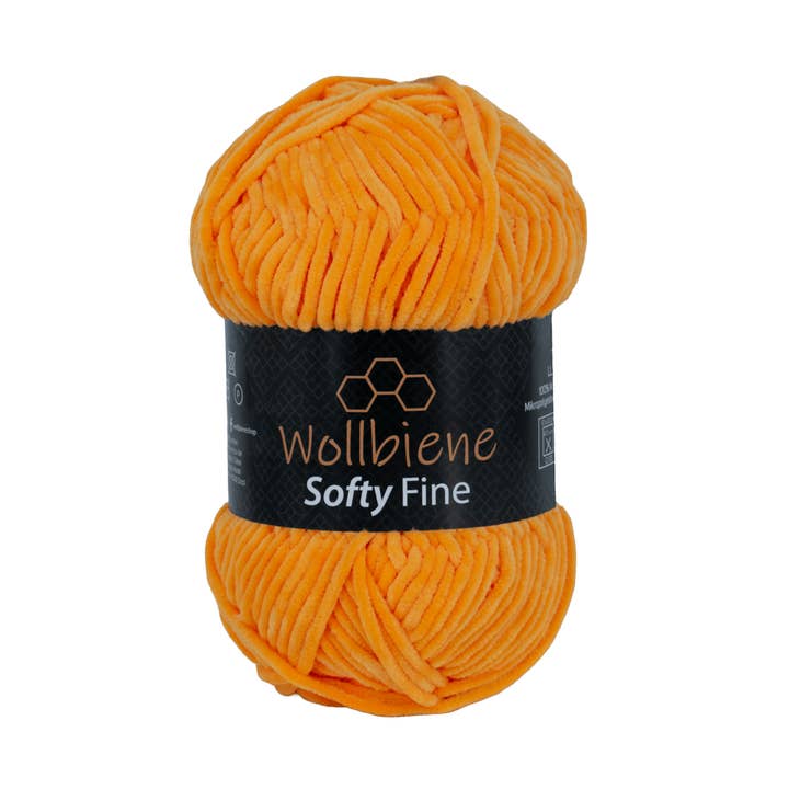 Wollbiene - Wholesale Knitting/Crochet Supplies - Wool Bee Softy Fine Chenille Wool 100g12