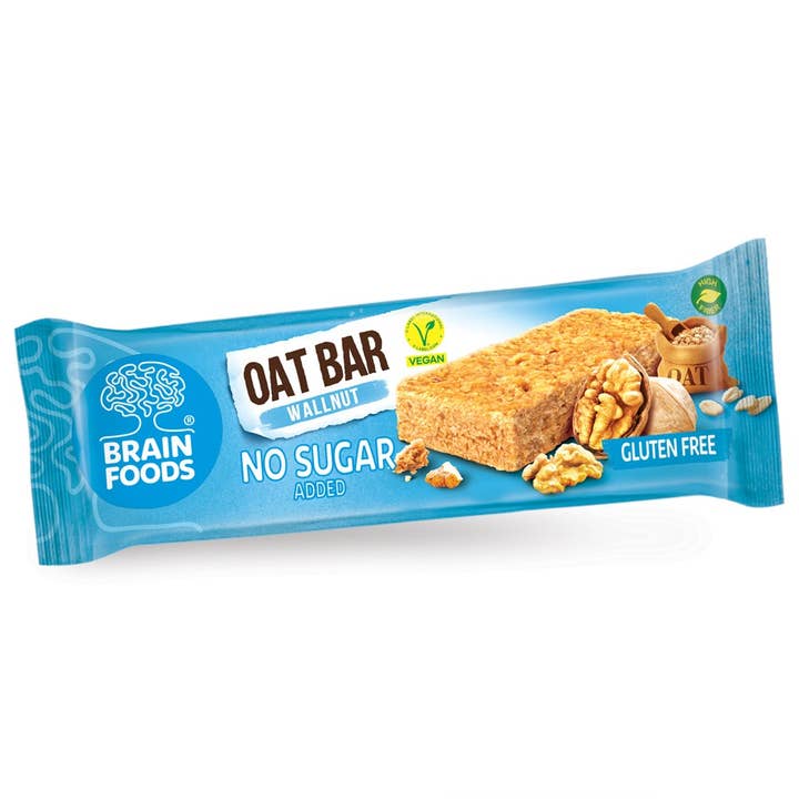 Brain Foods - Wholesale Snack Bar - Walnut Flapjack1