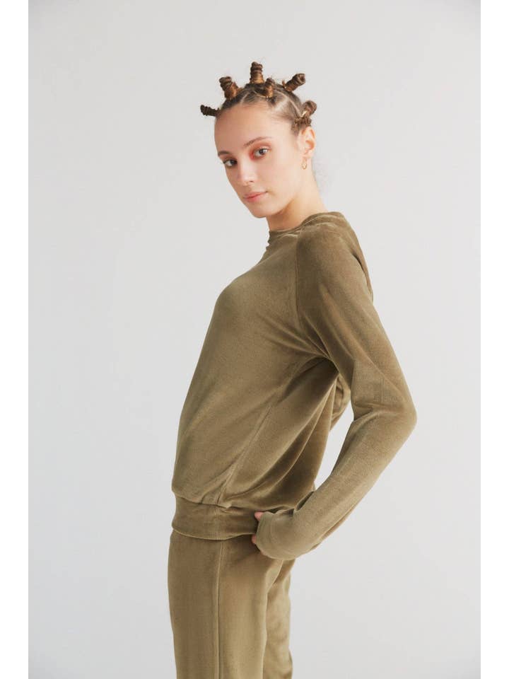 Leela Cotton - Wholesale Sweatshirt - Women's - 1277 Damen Nickysweatshirt10