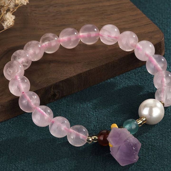 Rosa & Lila Romance Armband för wholesale av Bright MacMing