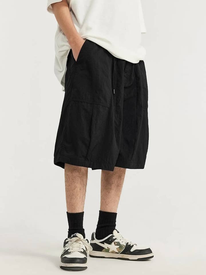 Men's Loose-Fit Drawstring Shorts for wholesale by React Activewear