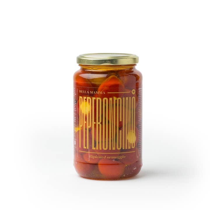 ROOTSTIC - Wholesale Pickled Vegetables - Peperoncino Ripieno Al Formaggio · 580ml