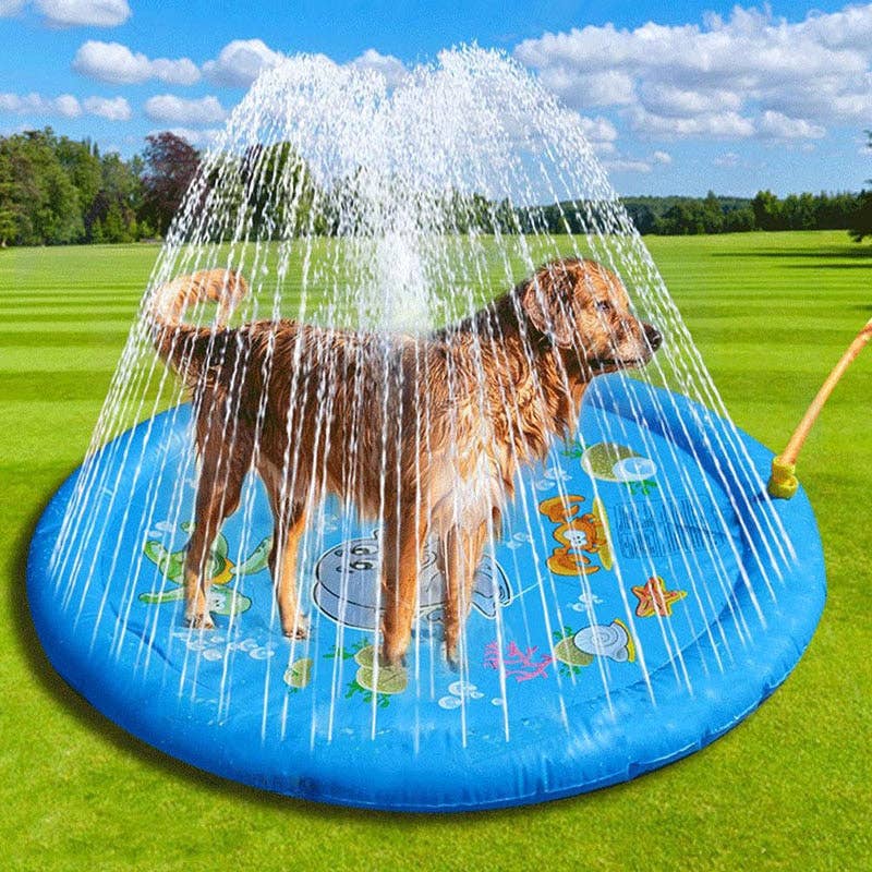 Furr-Baby Gifts - Wholesale Ornament - Pet Dog Sprinkler Pad Play Cooling Mat7