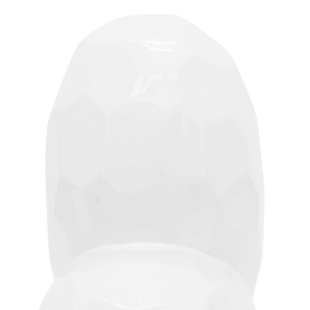 Sagebrook Home - Wholesale Tafelbladdecoratie - Keramisch Abstract Hart Decoratief Object - Wit, 11 in.10