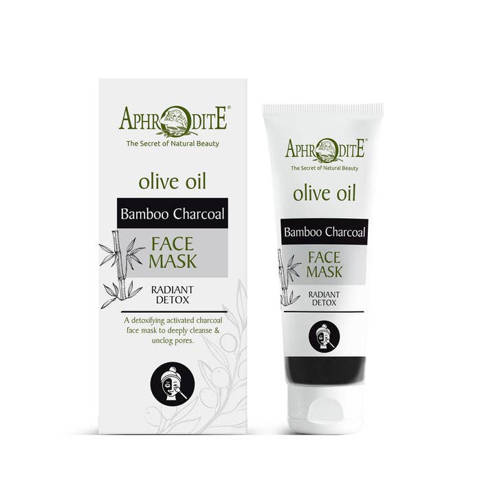 Bamboo Charcoal Radiant Detox Face Mask for wholesale by Aphrodite Skin Care USA