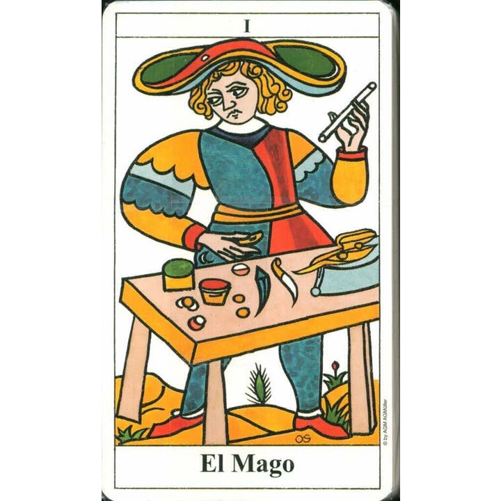 Cardshouse - Wholesale Tarot Cards - Tarot De Marsella Convos Cards Spanish Edition Agm3