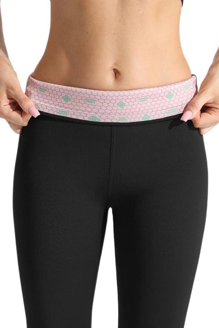 Color 5 - Wholesale Pants - Women's - Fur lined faja waist control butt lifting warm flare pants 1