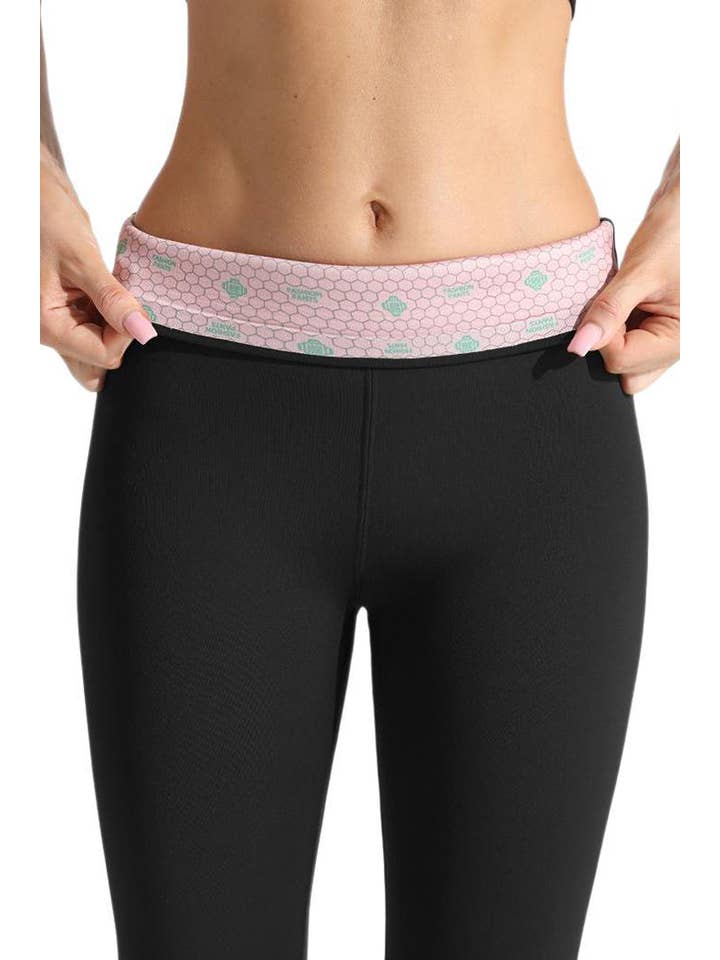 Color 5 - Wholesale Pants - Women's - Fur lined faja waist control butt lifting warm flare pants 1