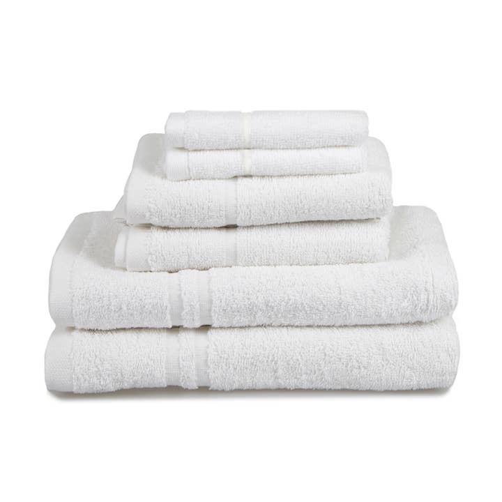 Allure Bath Fashions – wholesale Towel set – Hotel Essentials 6 Piece Towel Set - 100% Cotton Towel Bale8