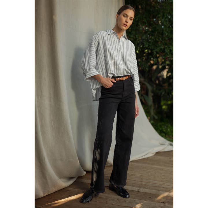 STRIPED DOLMAN SLEEVE SHIRT for wholesale by FUN2FUN