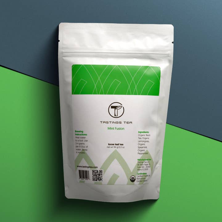 Mint Fusion Loose Leaf for wholesale by Tastings Tea