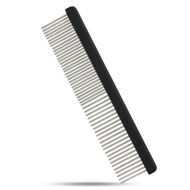 Professional Dual-Spaced EXTRA-LONG Rotating PIn Detangle Comb - Reduces Hair Damage for wholesale by Original Hair Doctor