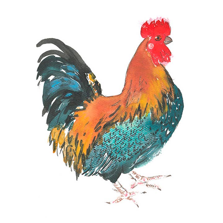 Tábua de Corte/Charcutaria de Galo por atacado de Liz Lind Editions