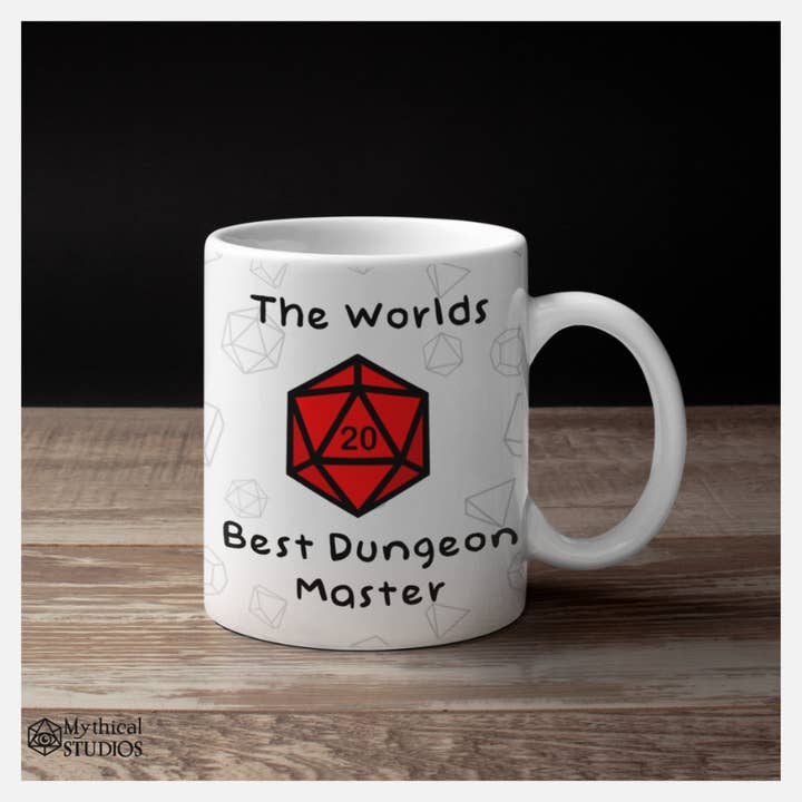 Mythical Studios - Wholesale Coffee Mug - The Worlds Best DM Mug