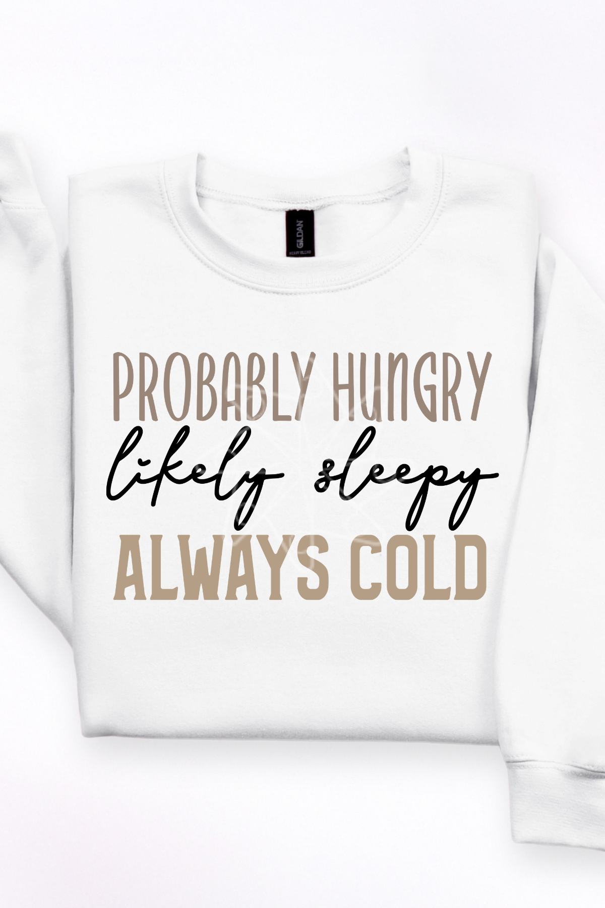 Gambi's Tees - Wholesale Graphic Sweatshirt - Women's - Likely Sleepy Sweatshirt0