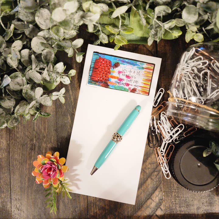 Let's Do Amazing Notepad for wholesale by Julie Abbott Art