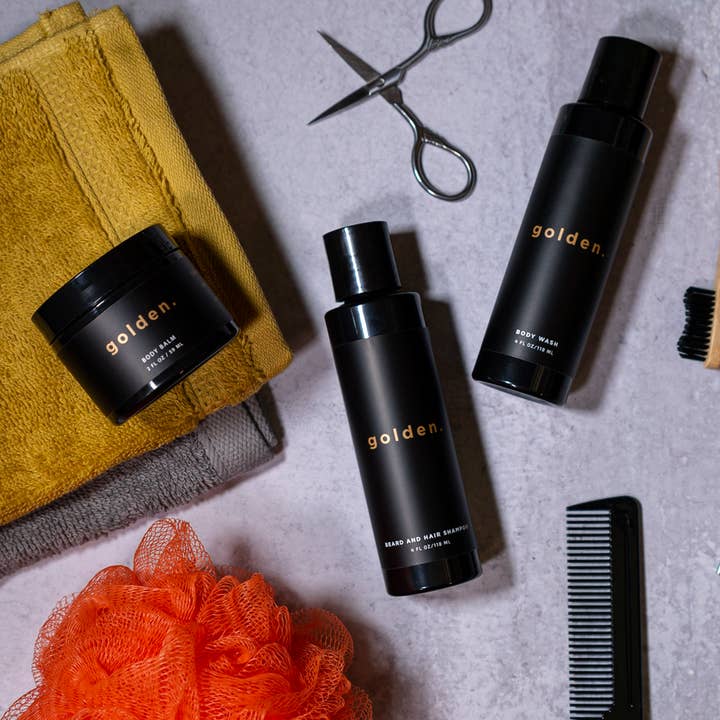 Golden Grooming Co. - Wholesale Beard Styling Product - 2oz Beard Balm2