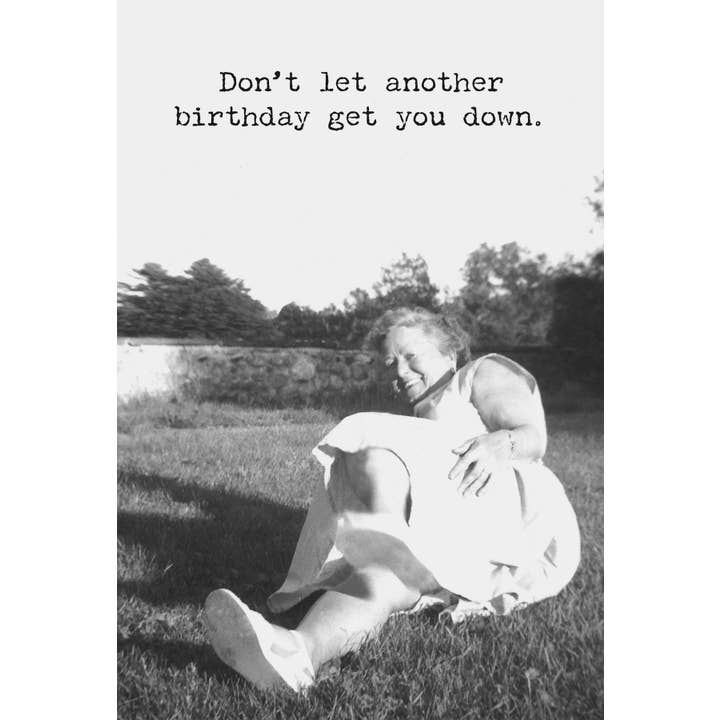 Primitives by Kathy - Wholesale Everyday Greeting Card - Get You Down Greeting Card