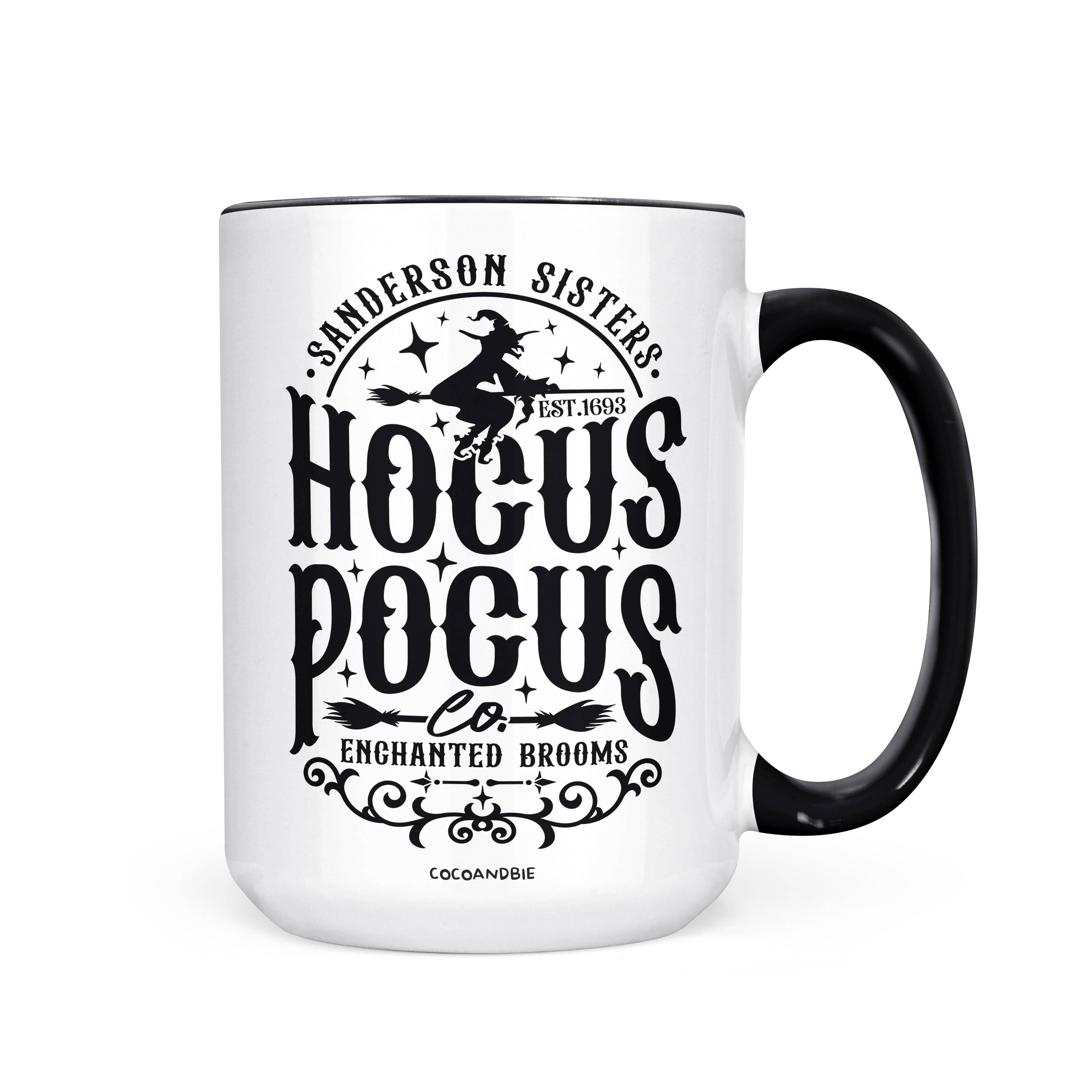 coco+bie designs - Wholesale Coffee Mug - Halloween Mug - Hocus Pocus, Sanderson Sisters, Witch Broom4