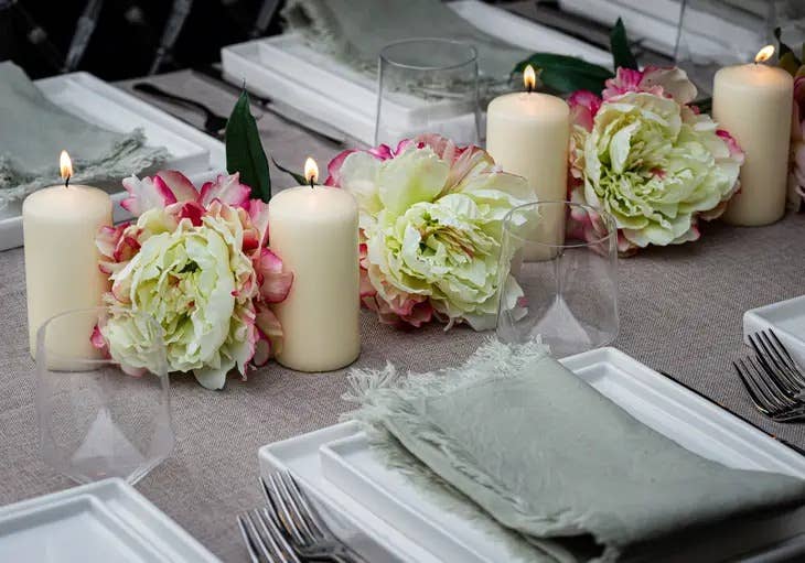 BOLSIUS - Vente Bougies piliers - Bougies cylindriques décoratives non parfumées pour mariage, 2 x 4 po, ivoire7