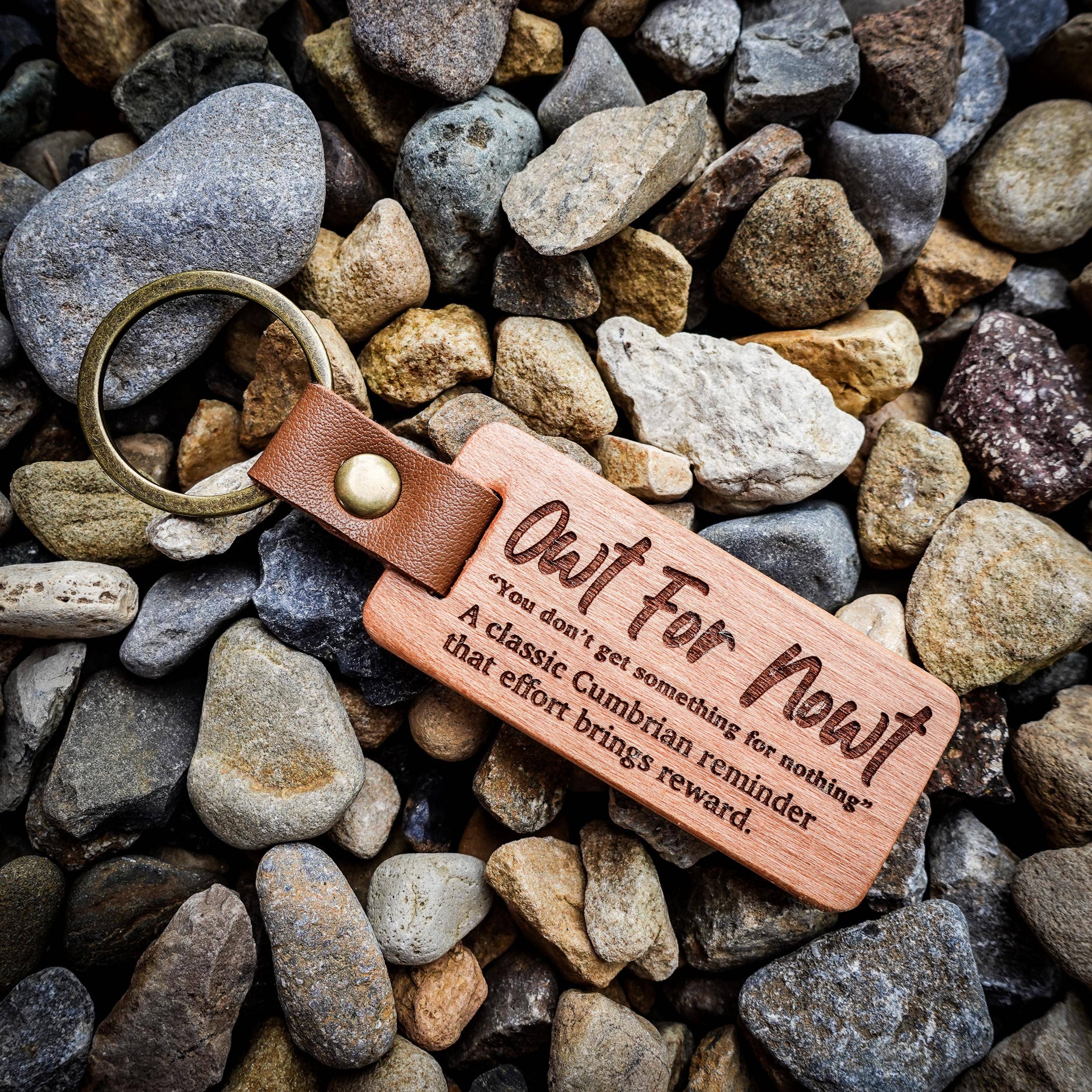 EllieBeanPrints - Wholesale Keychain - Unisex - Cumbrian Quotes Wooden Keyring – Funny Sayings with Definitions11