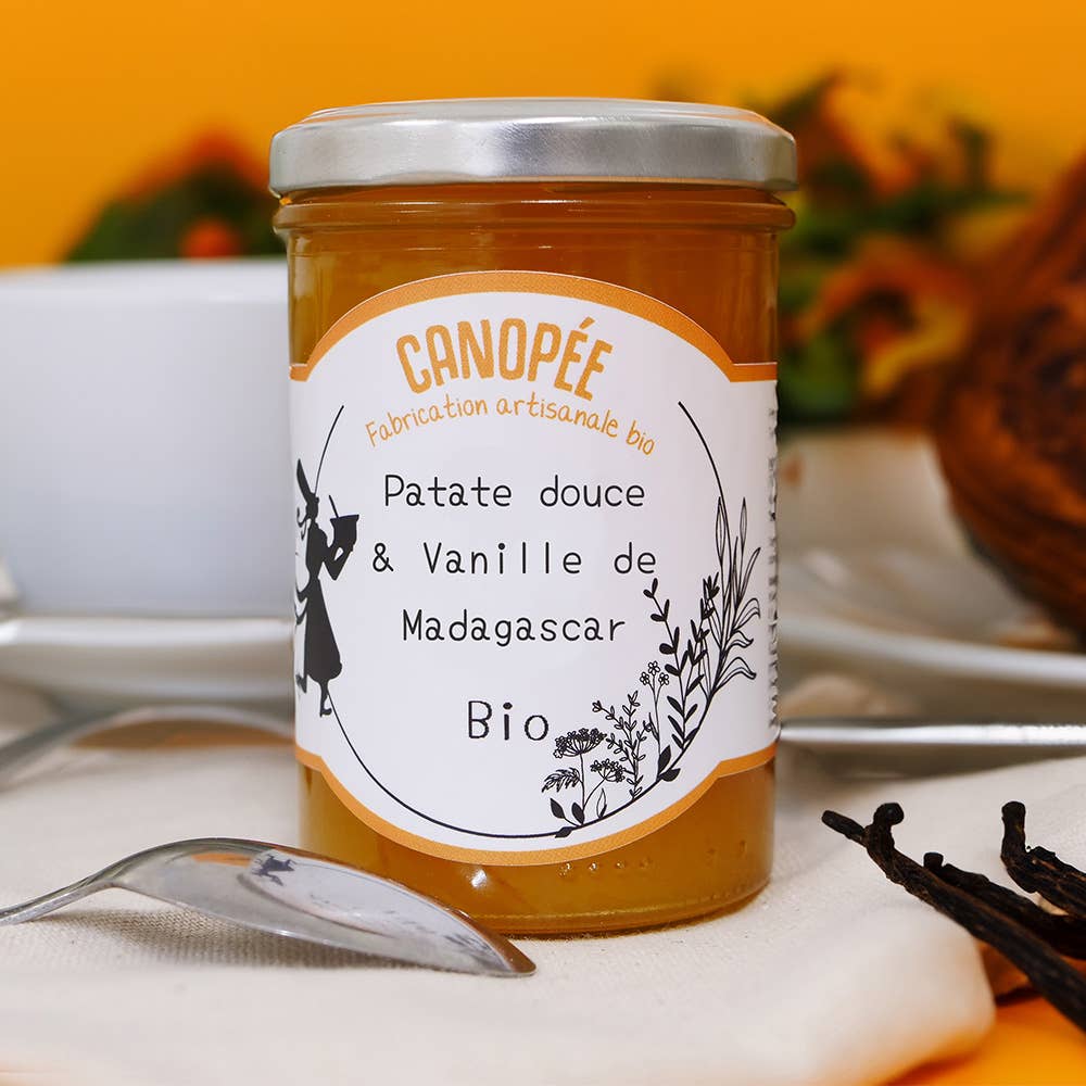Biscuiterie des Vénètes – wholesale Jam/jelly – Canopée - Organic Extra Sweet Potato & Vanilla Jam1