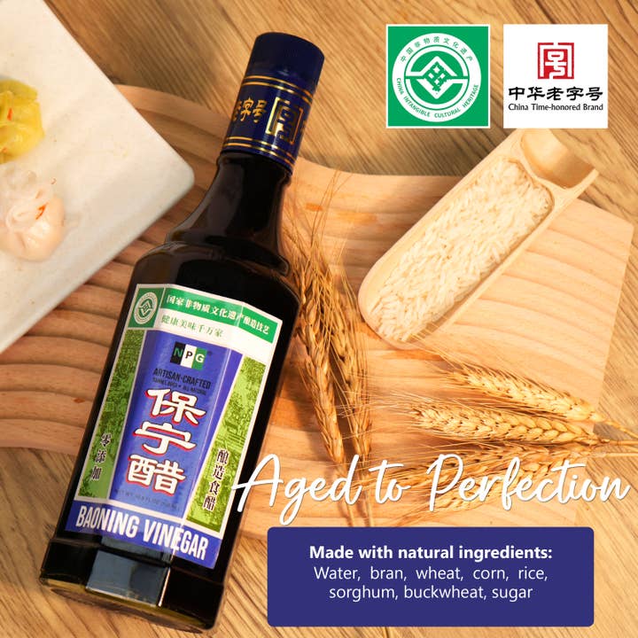 Natural Plus Green - Wholesale Azijn - NPG Baoning Vinegar Chinese zwarte azijn 16,9 Fl Oz