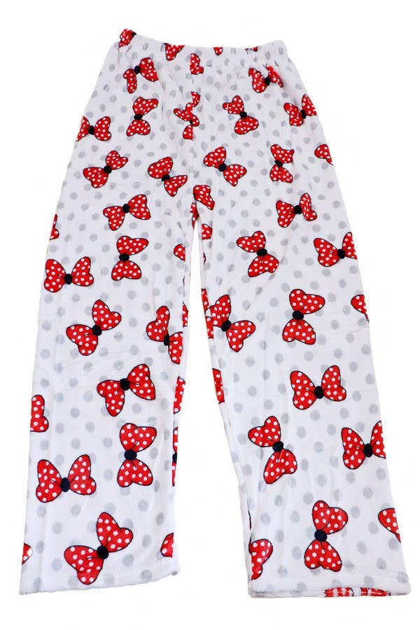Cap Zone - Wholesale Sleepwear Bottom - Women's - Fuzzy Plush Lounge Pajama Pants2