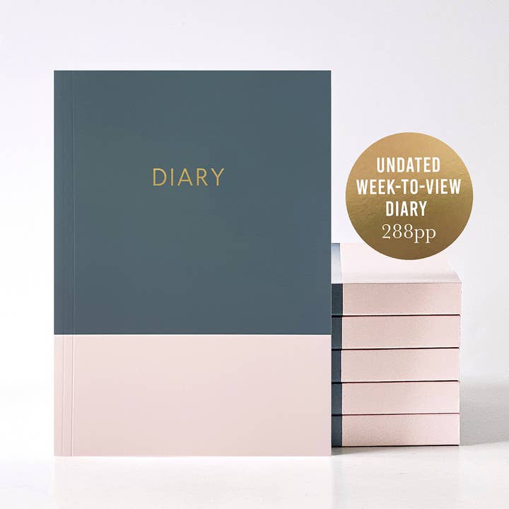 The Personalised Stationery Company Ltd – wholesale Planerare – Undated Diary Planner ”Diary” | Vecka att se