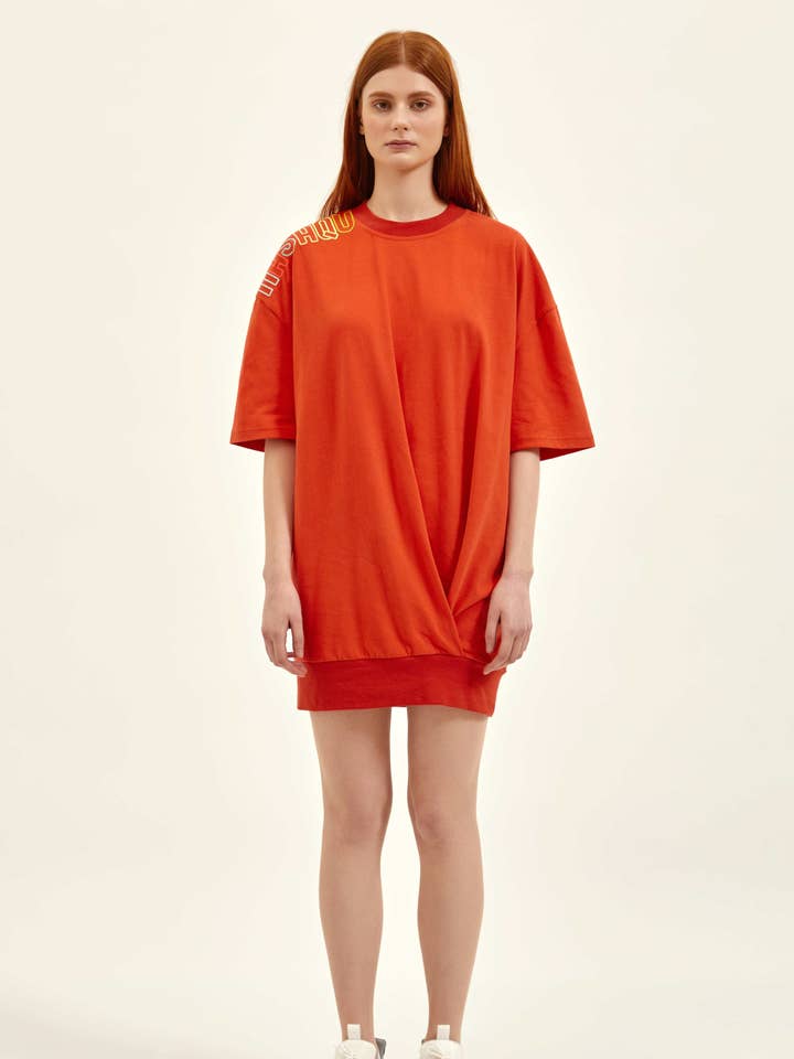 Robe supérieure plissée - Grenade pour la vente par NASAQU