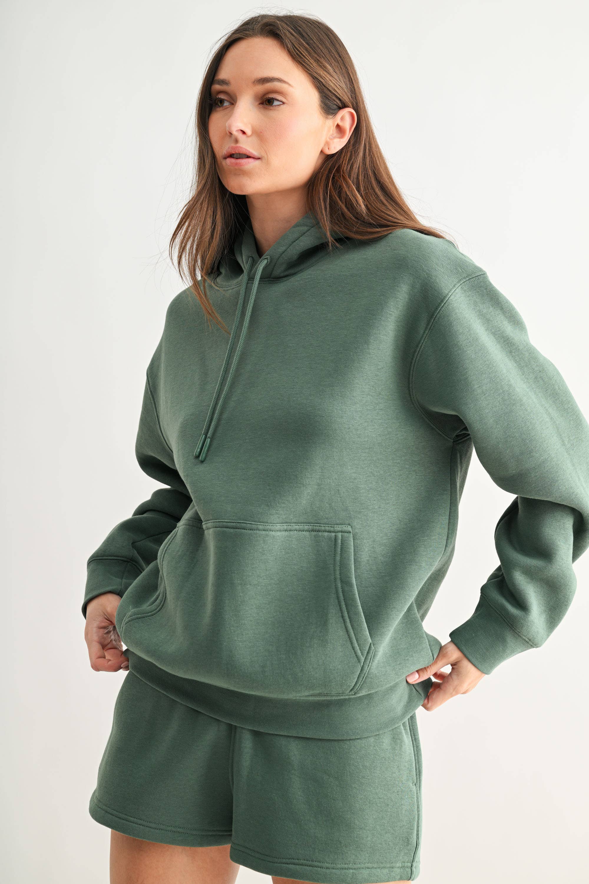 Mono B - Vendita all'ingrosso Felpa con cappuccio - Donna - Felpa con cappuccio in misto cotone4