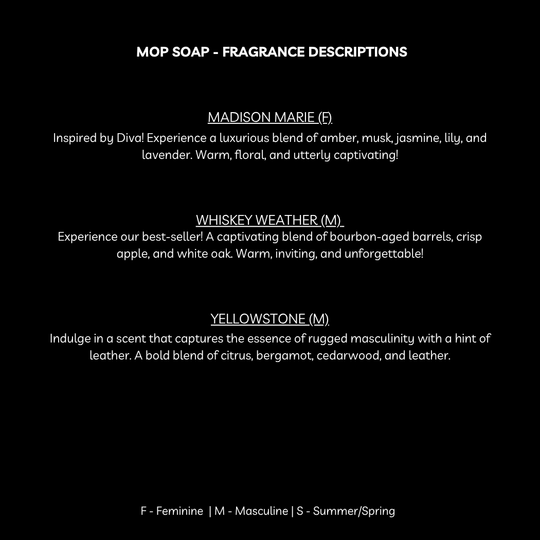 Waterville Candle Co - Wholesale Multi-Surface Cleaner - Mop Soap - Concentrated