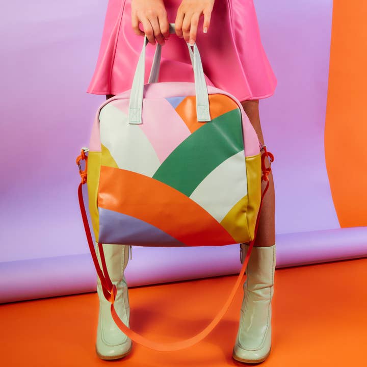 Talking Out of Turn - Wholesale Crossbody Bag - Women's - Skate Bag / Retro Bag (Top Seller!!)17