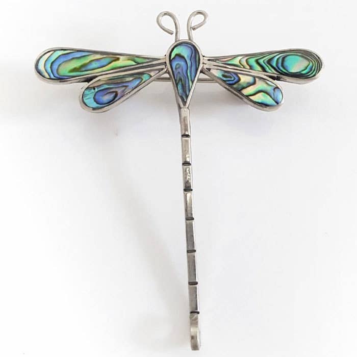Dragonfly Abalone Inlaid Brooches for wholesale by Costello International