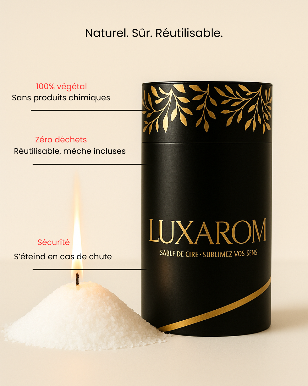 Luxarom - Wholesale Fragrance Oil - The Scented Sands. 500g luxury box.4