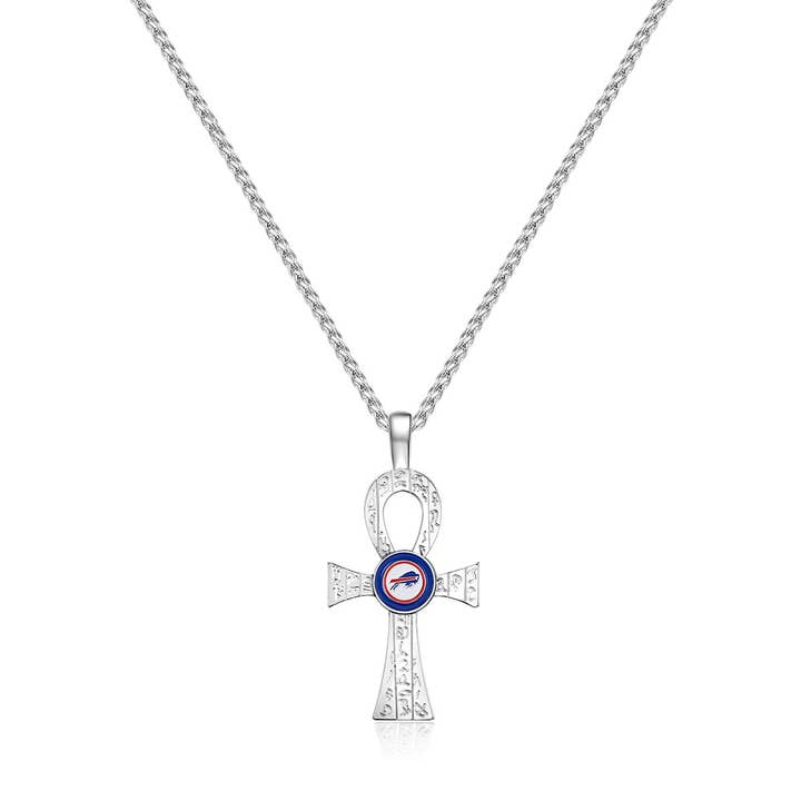NFL Buffalo Bills Key of Life Necklace for wholesale by Simran International