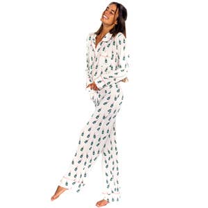 Buy Cotton Long Sleeve Pyjamas from the Laura Ashley online shop