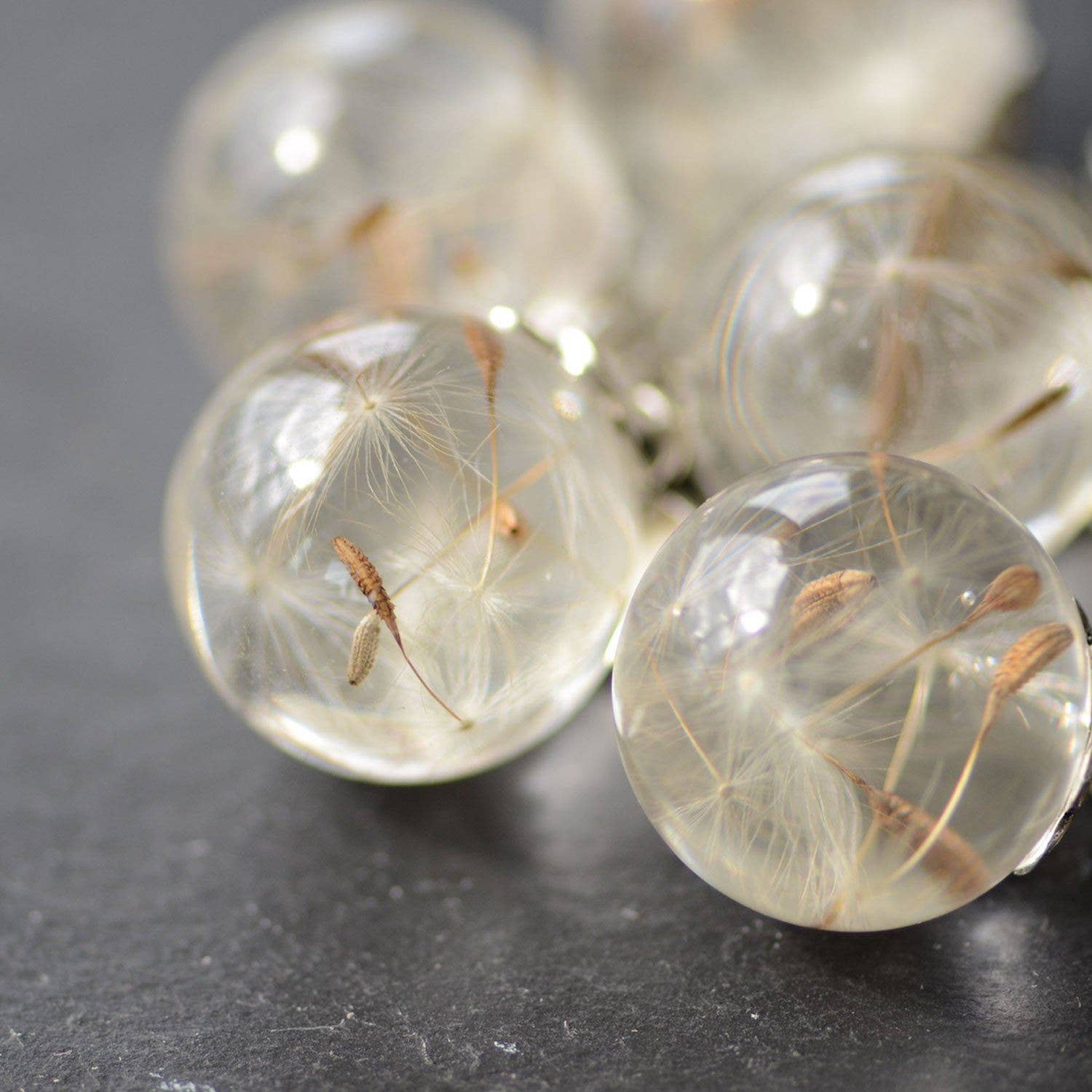 Justine Brooks Design – wholesale Hänge-/berlockhalsband – Maskros önskar halsband2