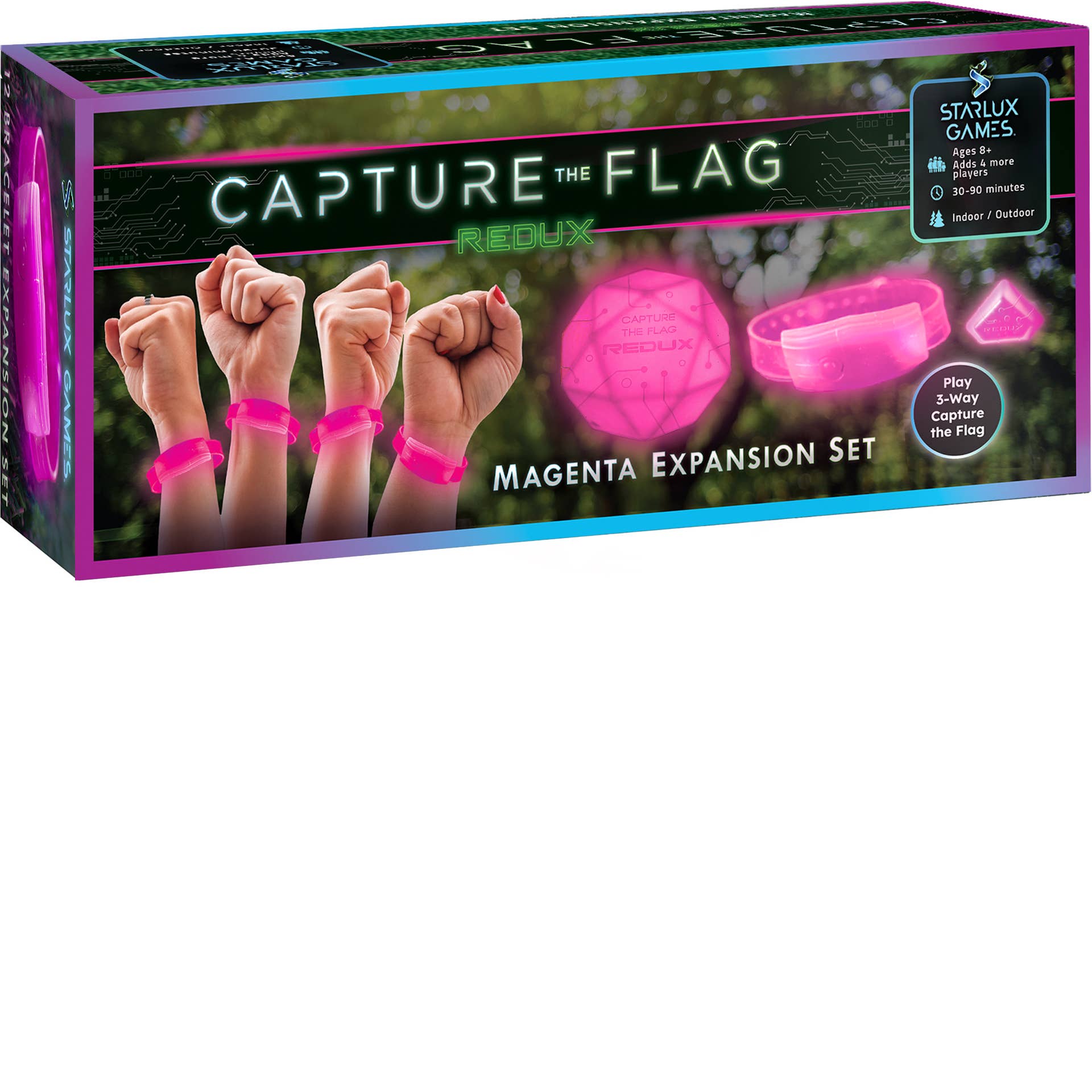 Starlux Games - Vente Jeu de sport – enfant et bébé - Magenta — Ajoutez une troisième équipe pour Capture the Flag0