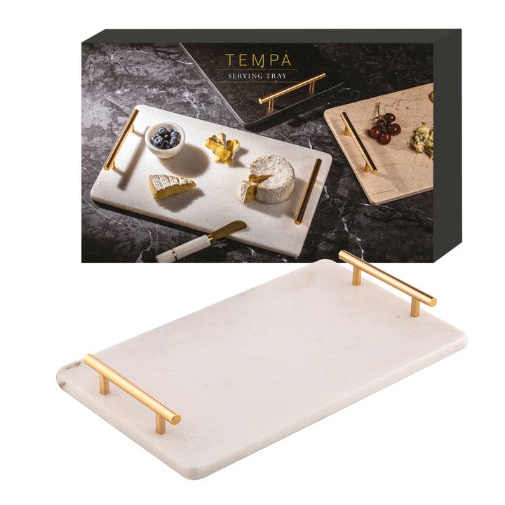 Emerson vit serveringsbricka för wholesale av Ladelle Group