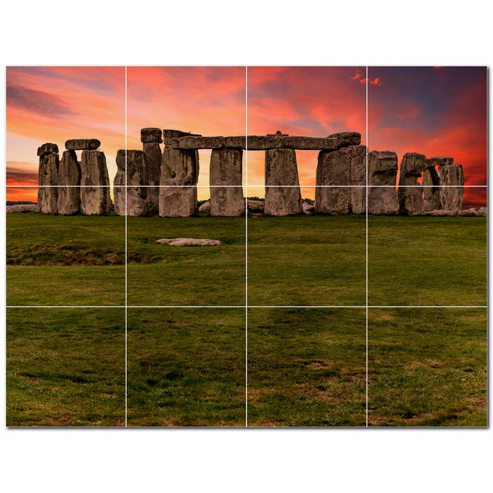 Berømte steder Keramiske fliser Vægmaleri PT500556 for engroshandel hos Picture-Tiles.com