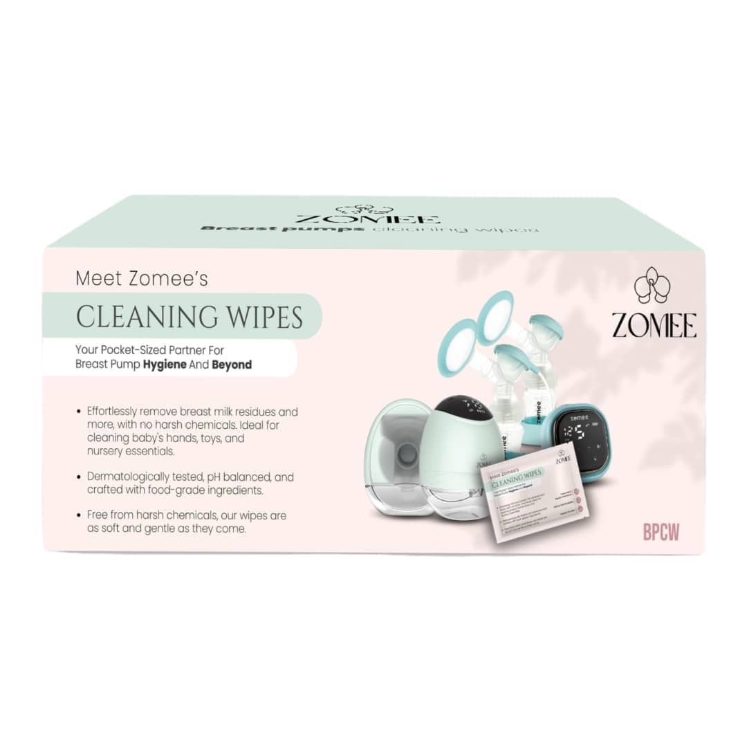 Zomee - Wholesale Nursing Pillow/Pad - Maternity - Zomee Breast Pump Cleaning Wipes (40ct)1