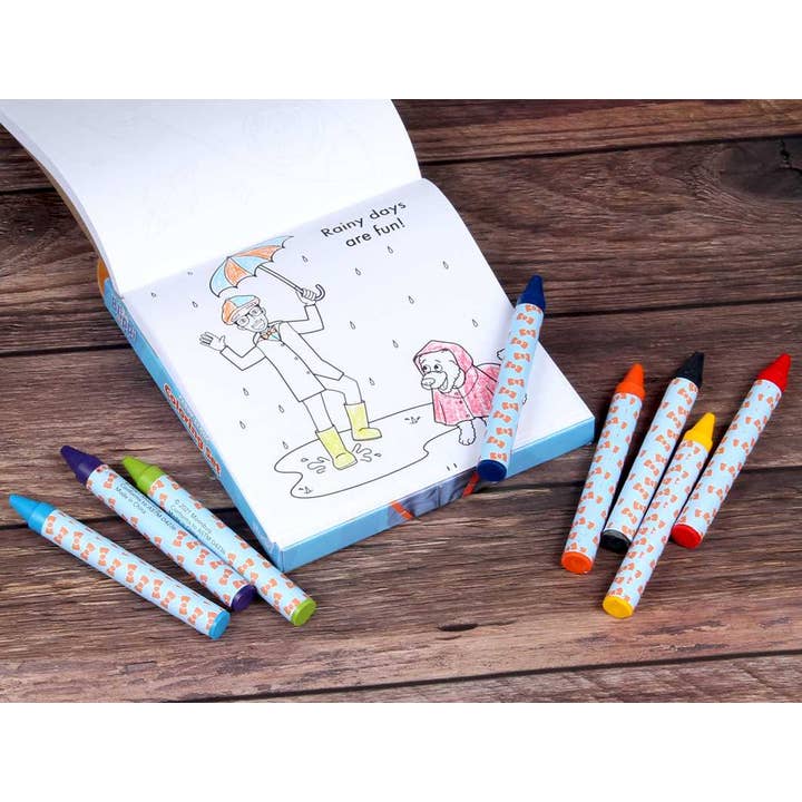 Simon & Schuster - Wholesale Book - Kids - Blippi: Carry-Along Coloring Set by Editors of Studio Fun International