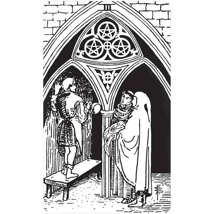 U.S. Games Systems Inc. - Wholesale Tarot Cards - Black & White Rider-Waite® Tarot Deck6