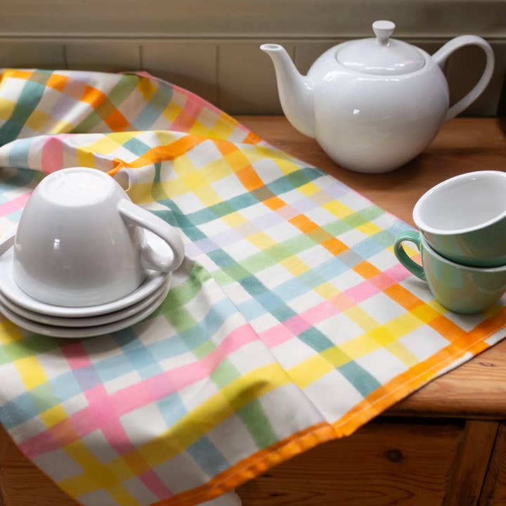 Torchon Bright Gingham pour la vente par Plewsy