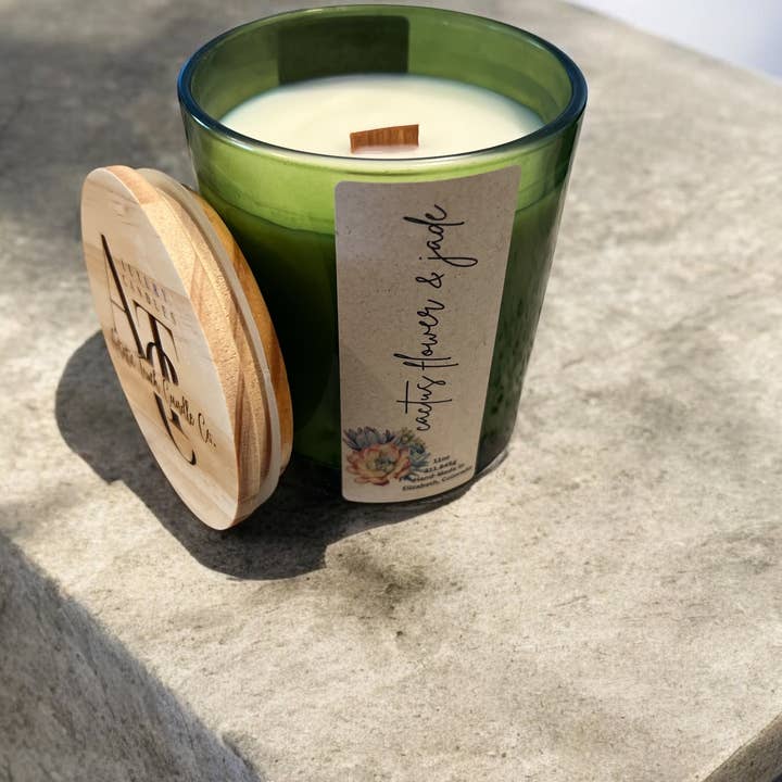 Artistic Touch Candle Co - Wholesale Jar/Filled Candle - Cactus Flower & Jade
